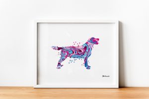 cuadro-labrador-retriever